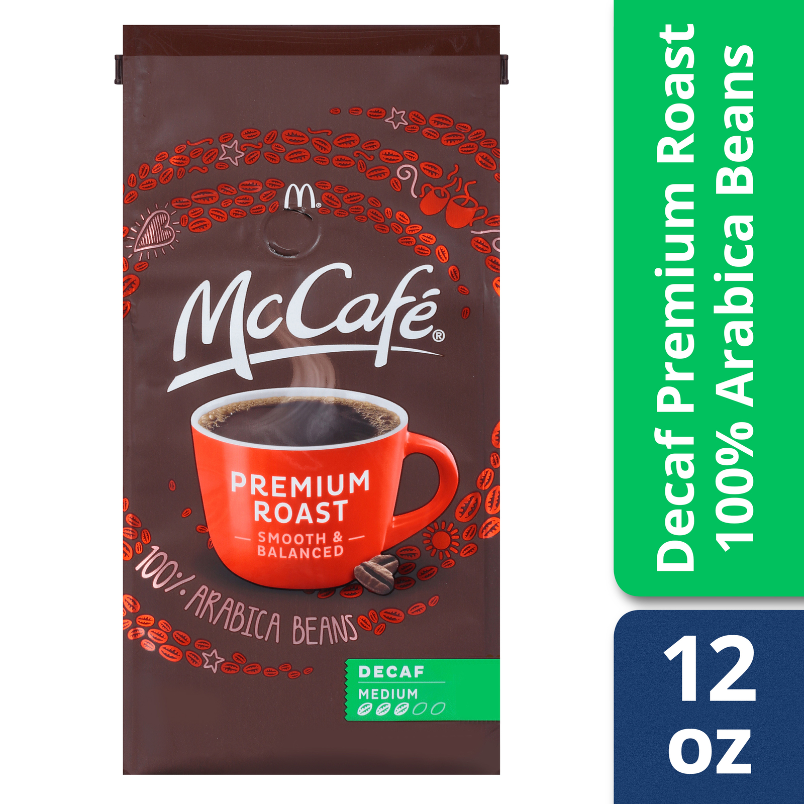 McCafe Premium Roast Medium Decaf Ground Coffee