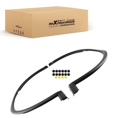 Black Front Fender Flare Trim for Nissan Murano 2015-2021 768525AA0A Pair