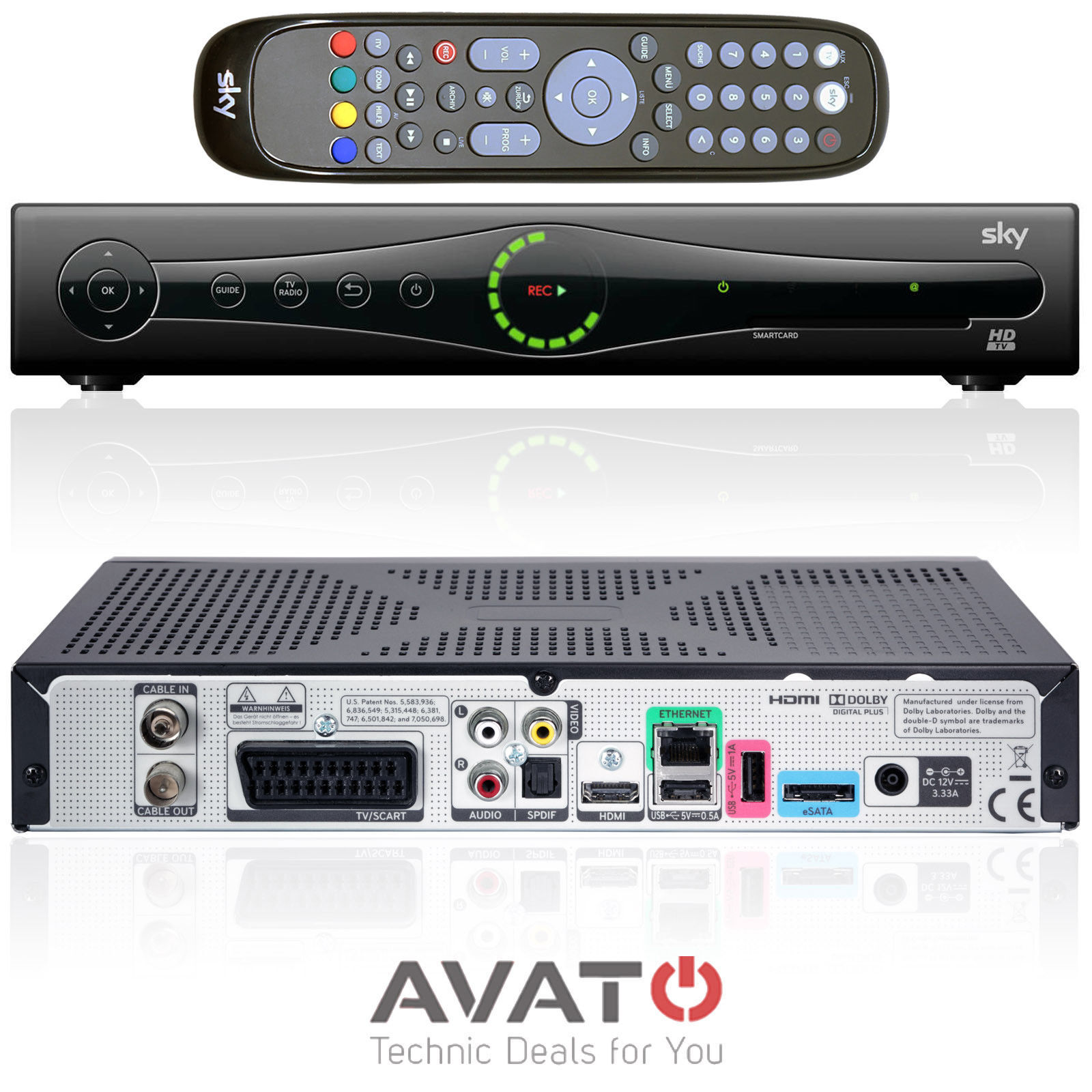 Humax PR-HD3000C Digital DVB-C Kabel Receiver PVR TWIN HDMI  *VOLL AUSSTATTUNG*