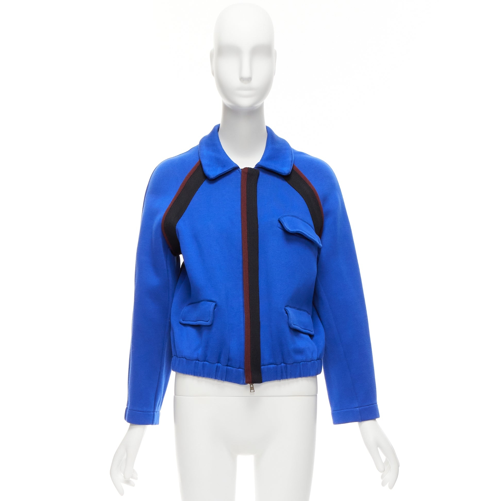 MARNI - marni  マルニ ジャケット 38 m MARNI electric blue track suit raglan bomber jacket IT38 XS