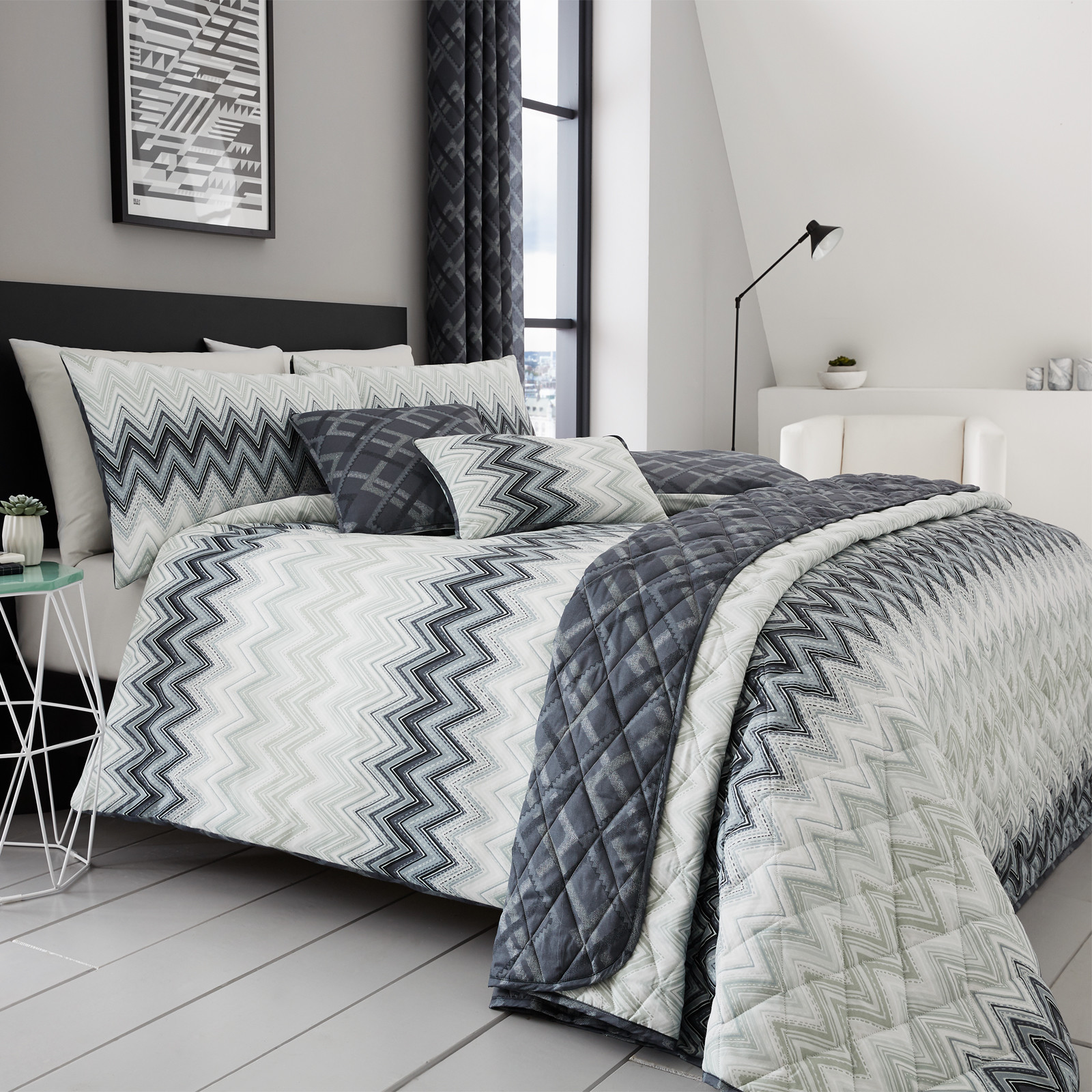 Home Bedding Bedding Sets Duvet Covers Modern Striped 200 Thread