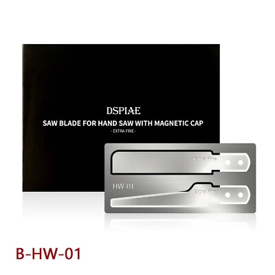 Double-Section Magnetic Hand-held Aluminum Alloy Modeler Hand Saw w/Blade Kit