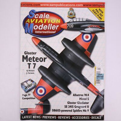 Scale Aviation Modeller International Gloster Meteor T7 Vol 10 Issue 1 2004