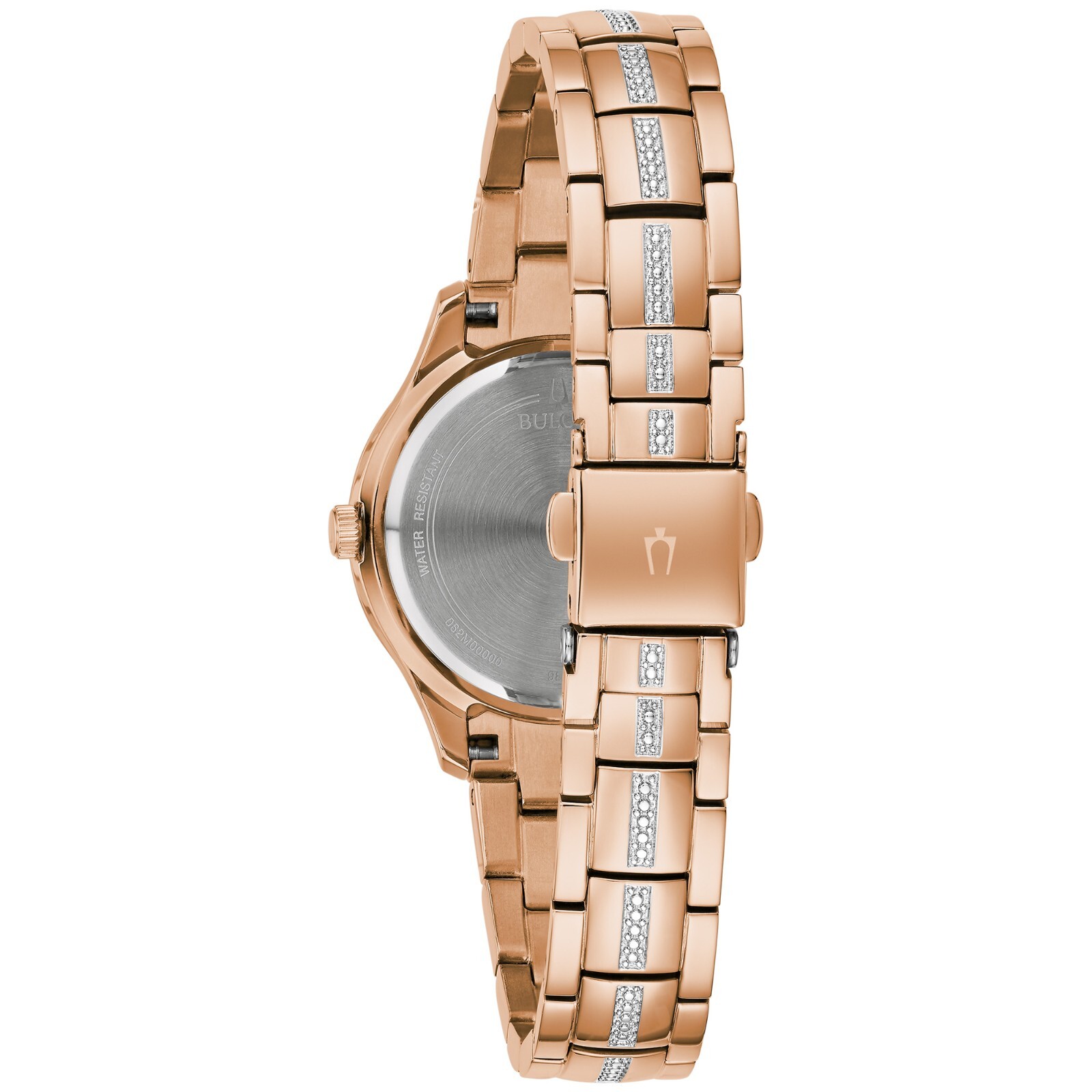 【特別価格】ブローバ/BULOVA ローズゴールド 腕時計 98L284 Bulova Women's Crystal Accent Quartz Rose Gold Watch 30mm