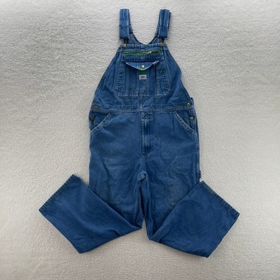 Liberty Overalls Mens 36x29* Blue Denim Bibs Workwear Farm Outdoor Chore Ranch
