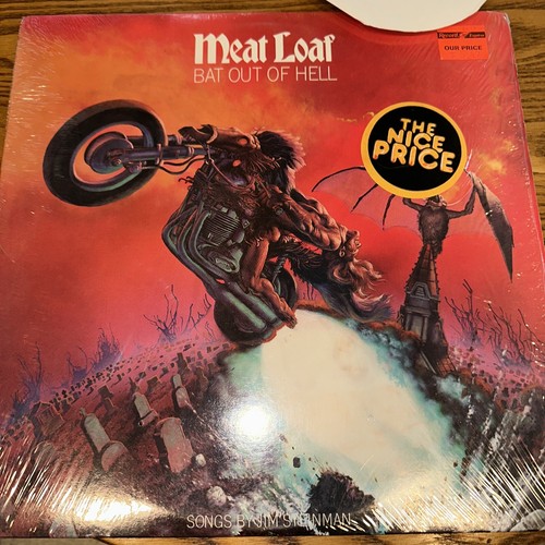 Meat Loaf Bat Out of Hell Epic LP JE 34974 EX/VG