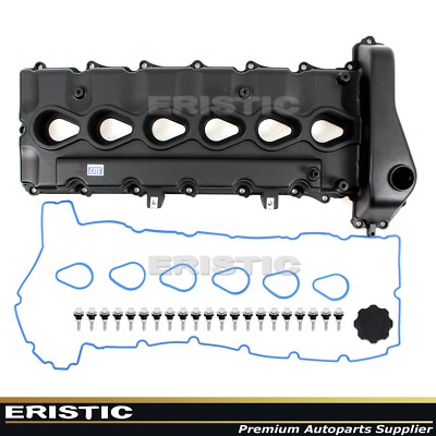 Valve Cover & Gasket & Cap for 02-05 GM Bravada Envoy Trailblazer Rainier 4.2L