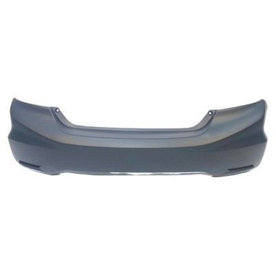 2013-2015 Honda Civic Hybrid Primed Rear Bumper Cover HO1100278. PFR