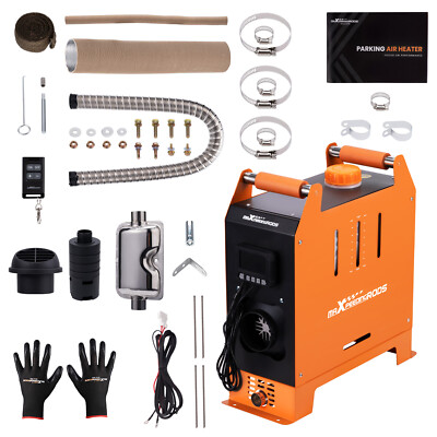 12V 5KW Air Diesel Heater LCD Remote for Trailer Caravan Boat Van 5KW Bluetooth