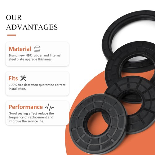 62 63 64 65 66 67mm ID Rubber Double Lip TC Oil Shaft Seal for Car Automotive