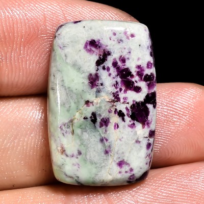 23.50Cts 100% Natural Stunning Kemmererite Radiant 23X15X5 MM Cab Loose Gemstone