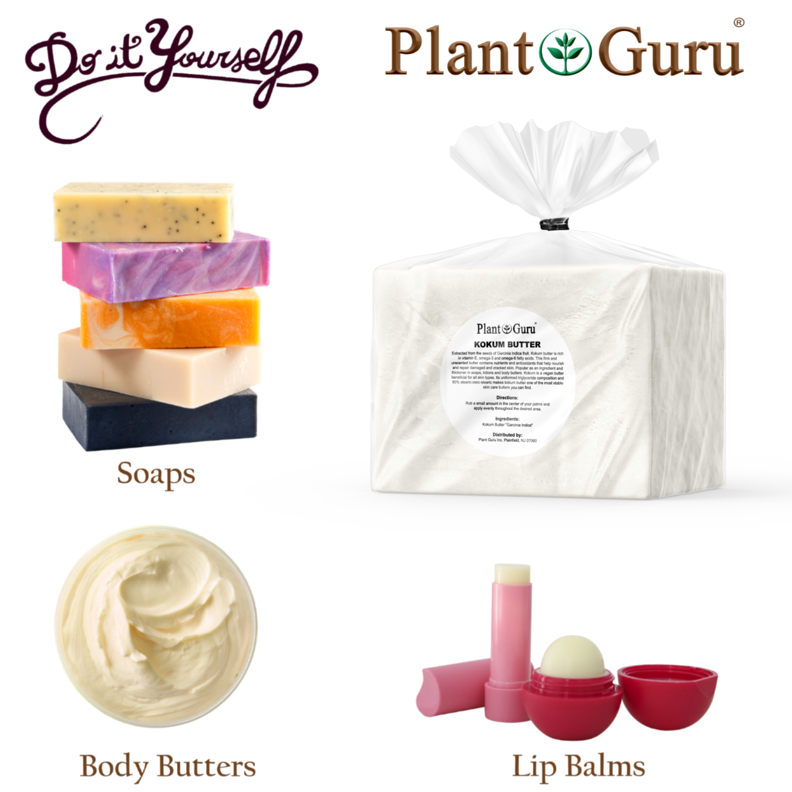 Raw Kokum Butter 100% Pure Natural Organic Cold Pressed Bulk Wholesale