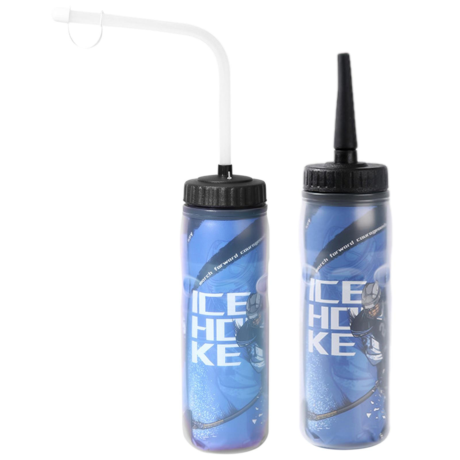 Long Straw Water Bottle Sports Water Bottle