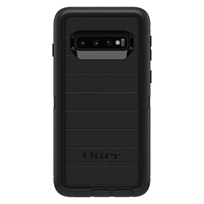 OtterBox Defender Series Case and Holster for Samsung Galaxy S10 - Black USED