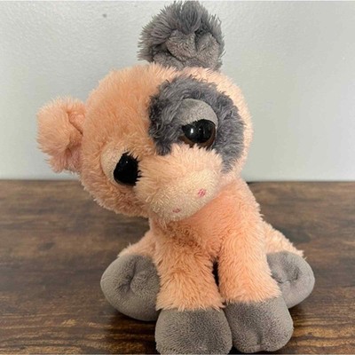 Aurora Dreamy Eyes Pickles the Peach & Grey Pig Plush