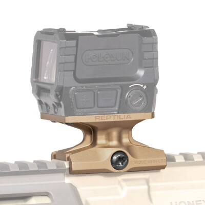 Reptilia DOT - 1.93'' - Clear Anodized - Mount for Holosun AEMS (100-213)