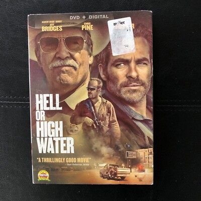 Hell Or High Water DVD 2016 Jeff Bridges Chris Pine Ben Foster NEW SEALED