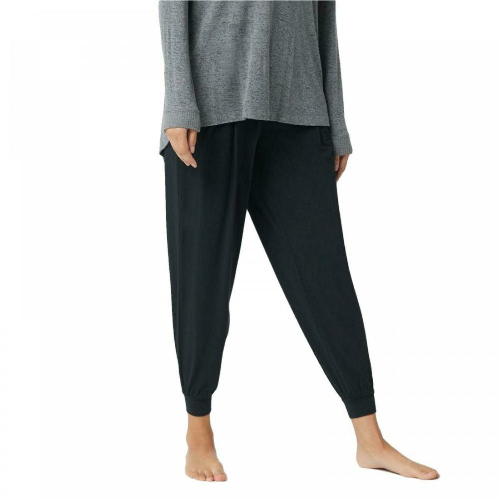 NWT AnyBody Womens Regular Cozy Knit Pleated Jogger Pants. A367651