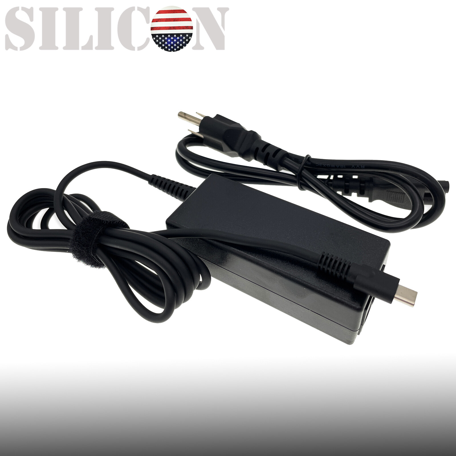 45W USB-C AC Adapter Charger For Lenovo Flex 5G-14Q8CX05 (Type 82AK) Power Cord