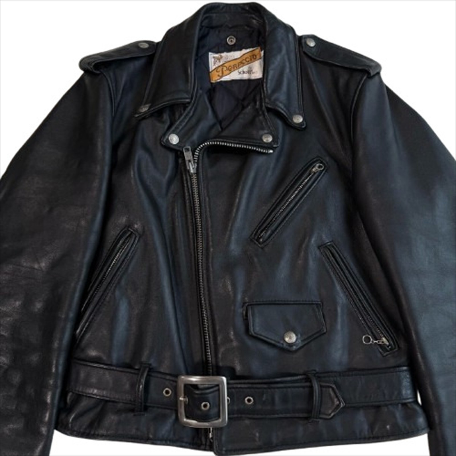schott ６１８　４０ Schott 618 Perfecto Size 40 Steerhide Leather Motorcycle