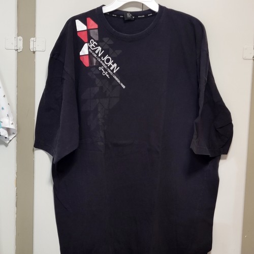 Sean John ブラック/ホワイト ボタンシャツ セール】 Regal Wear メンズ 半袖 ボタン シャツ ホワイト