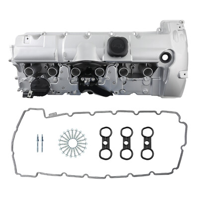 Aluminum Valve Cover w/ Gasket & Bolts Kit for BMW 128i 328i 328xi 528i X3 X5
