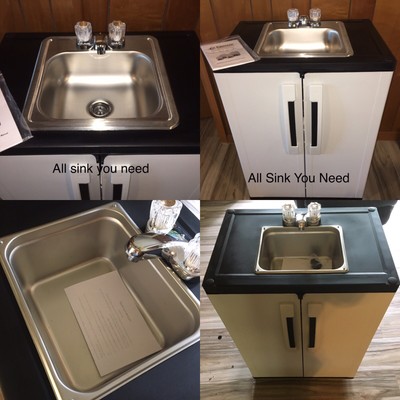 Used Portable Sink Nsf Mobile Handwash Self Conta