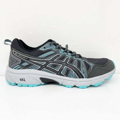

Asics Womens Gel Venture 7 1012A682 Черные кроссовки для бега Размер 7 W, Черный, Gel Venture 7