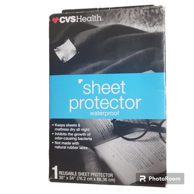 CVS Health Waterproof Reusable  Sheet Protector 30 x34 