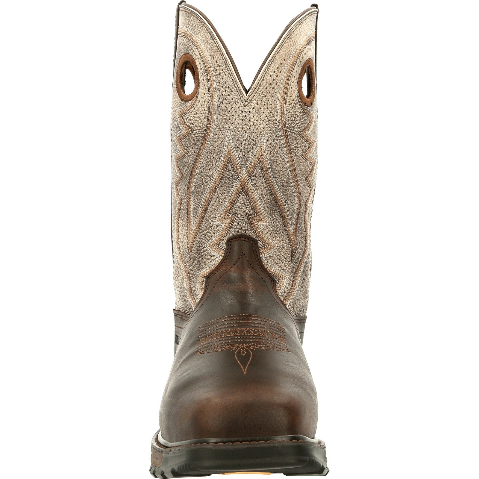 Pre-owned Durango Boots Durango® Maverick Xp™ Composite Toe Met-guard Ventilat Boots Ddb0331 - All Sizes In Dark Brown And Fog