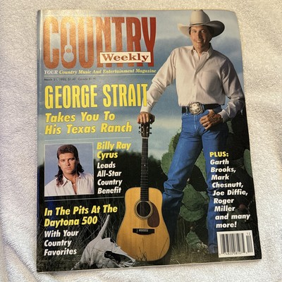 March 21, 1995 Country Weekly George Strait Magazine Shania Twain