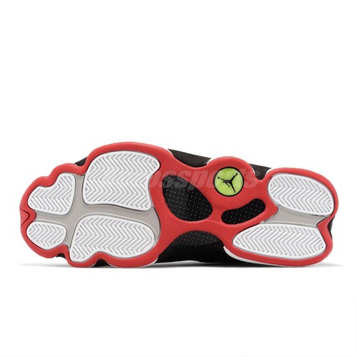 

Мужские кроссовки Nike Air Jordan 13 Retro Playoffs 2023 Black Red White AJ13 414571-062, Черный, Air Jordan 13 Retro
