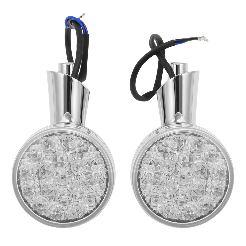 Front Turn Signals Light Fit For Harley Touring Touring Road Glide FLTR 2015-Up