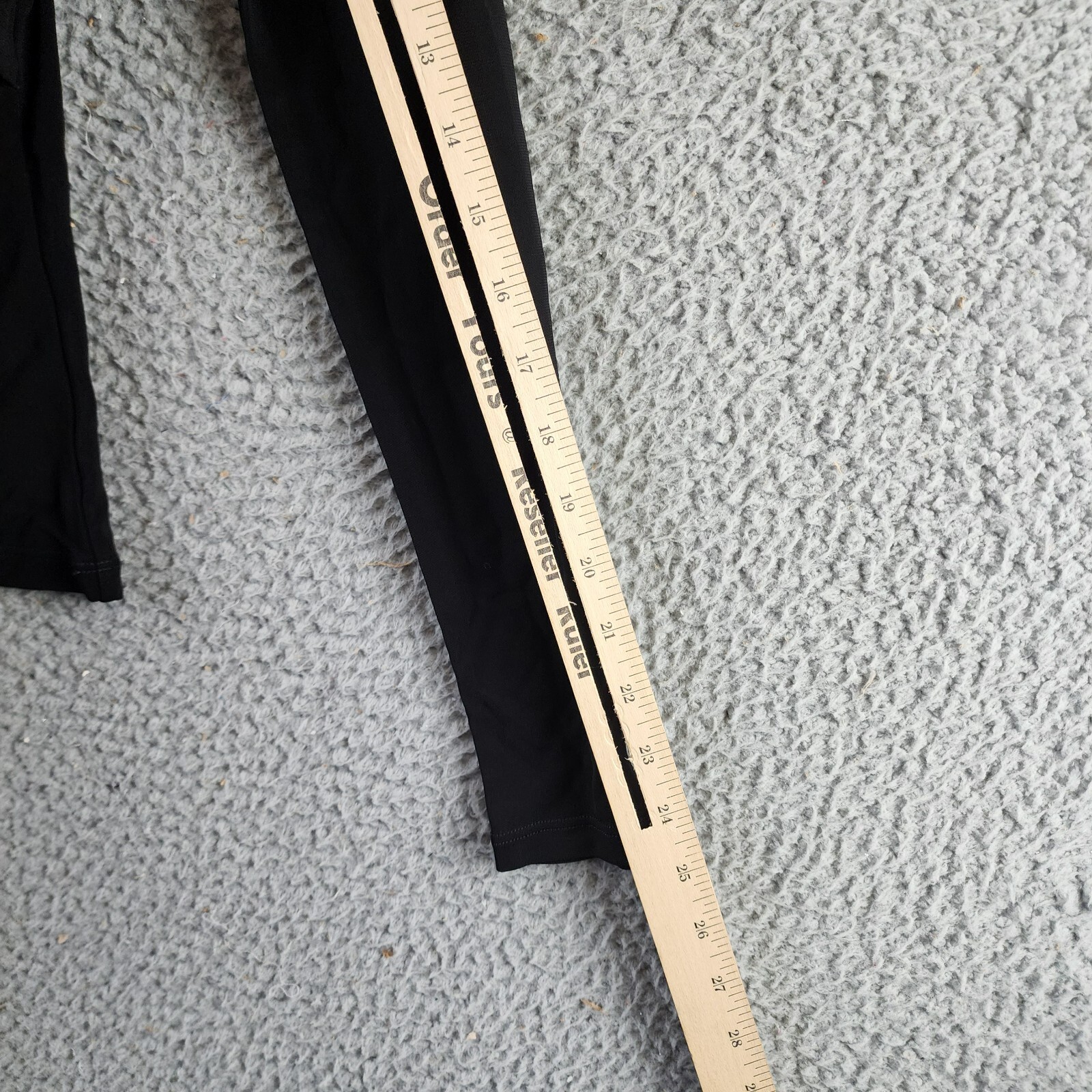 Frame Strappy Knit Top Women's XS Black Scoop Neck Nape Self-Tie Pullover L/S - Picture 9 of 13