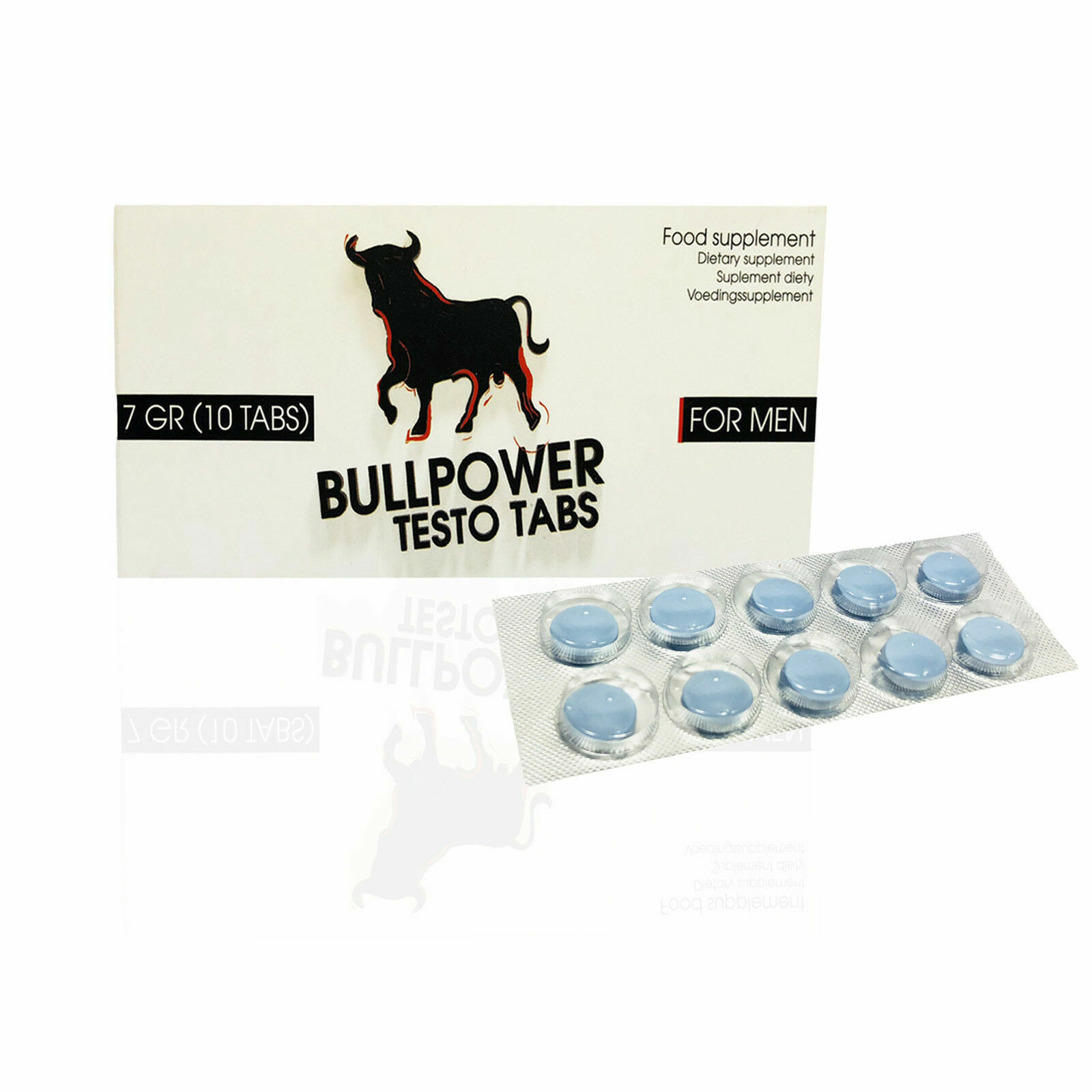 Potenzmittel 7g Testosteron Booster mehr Sperma Nahrungsergänzung Bull Power