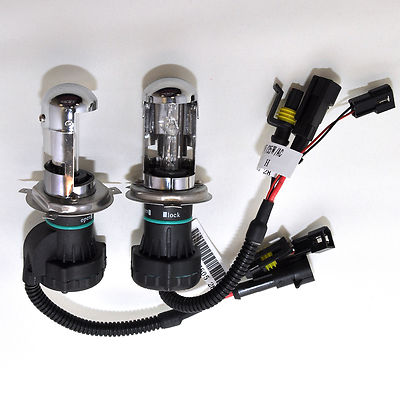 H4 HI/LO high and low beam 35w Xenon TWO replacement Bulbs for headlight