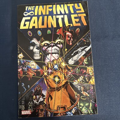 INFINITY GAUNTLET by Jim Starlin (2011, Trade Paperback)