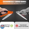 Folding Hand Saw, 8 Inch Heavy Duty High Carbon Steel Blade for Smooth Cutting, Camping, Gardening, Tree Pruning, Wood Cutting, Compact Design with Non-Slip Ergonomic Handle for Outdoor Use
