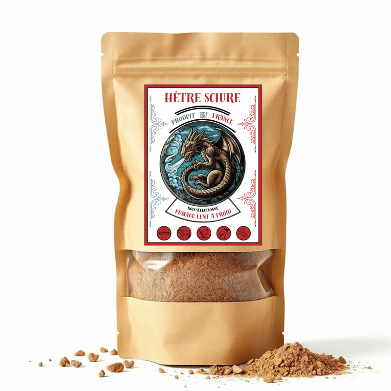 HÃªTre Sciure - Fumage Ã  Froid - 700g + 250g Offert - Bois 100% FranÃ§Ais