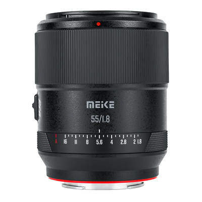 MEIKE 55mm F1.8 Pro Auto Focus STM Full Frame Prime Lens for Sony E-mount Camera