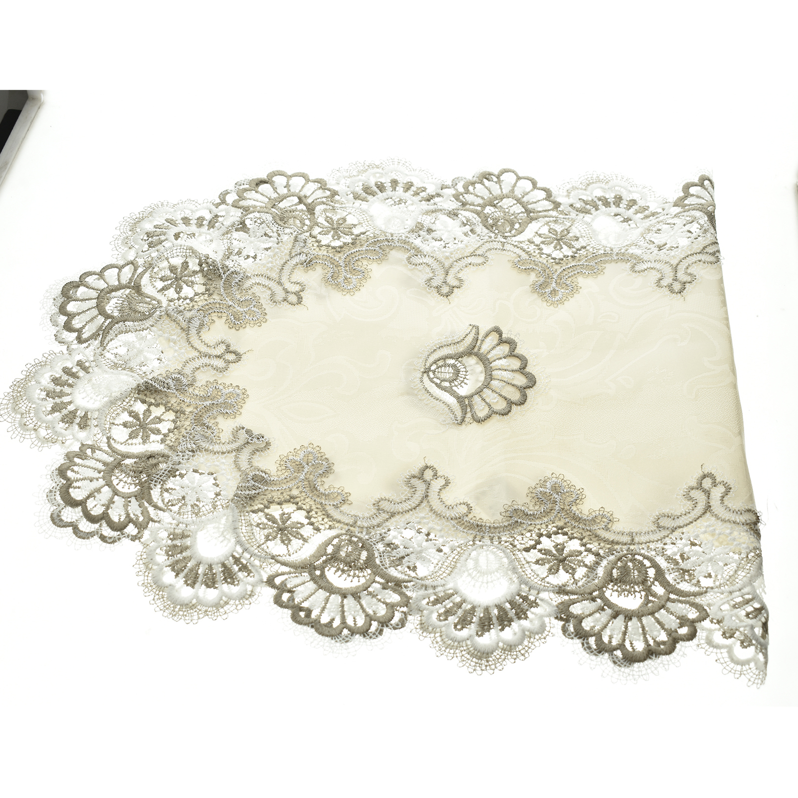 Oval Tablecloth Lace Table Cover Dustproof Banquet Table Cloth Dining Home