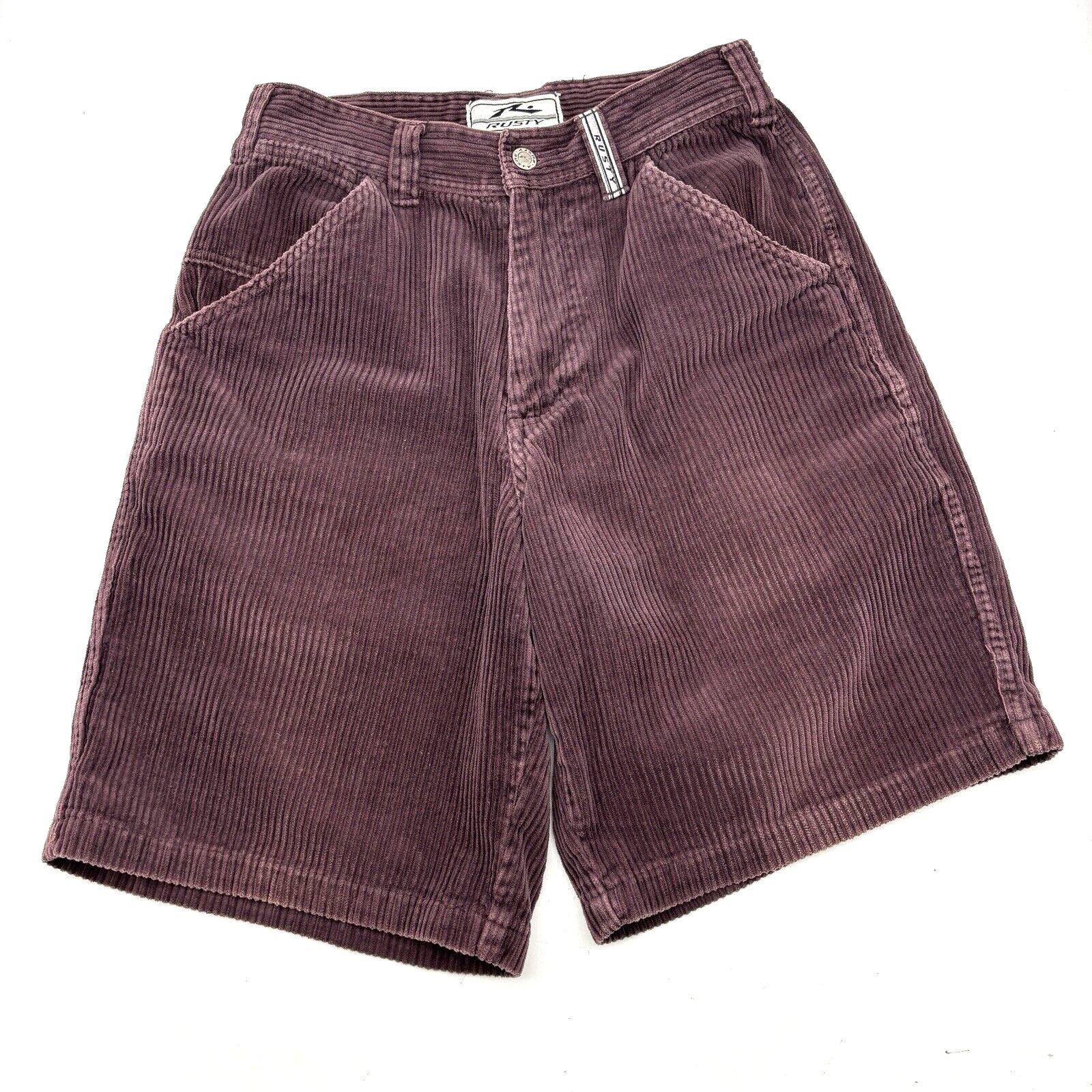 Vintage 90s Y2K Rusty Burgundy Purple Wale Corduroy Chino Vintage 90s Y2K Rusty Burgundy Purple Wale Corduroy Chino