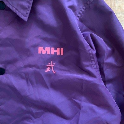 MHI Maharishi Midnight Blue Club coach jacket Small