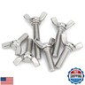 M4-0.7 x 8mm 304 Stainless Steel Wing Butterfly Screws Bolts,Wing Bolt,Machine Fastener,Thumb Hand Screws for Electronic Equipment,5 Pcs