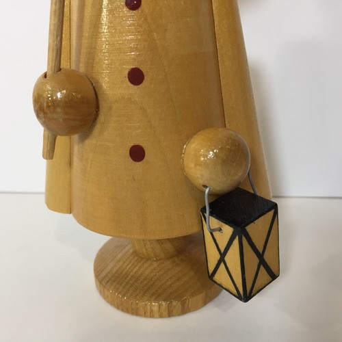 Vintage Erzgebirge Night Watchman German Wood Christmas Incense Smoker GDR