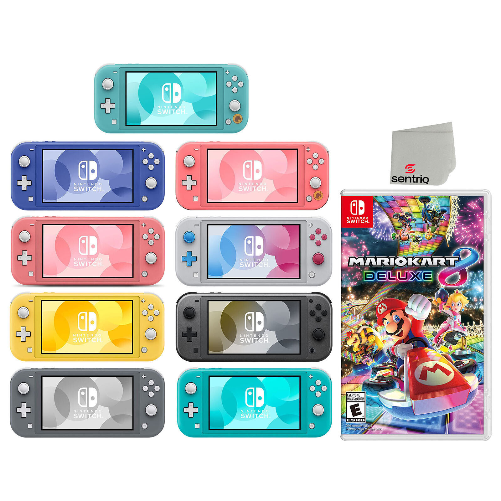 Nintendo Switch Lite 32GB Video Game Console with Mario Kart Nintendo Switch Lite 32GB Video Game Console with Mario Kart