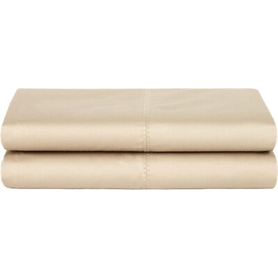 Calvin Klein Home Florence Stitch Flat Sheet   Twine, King