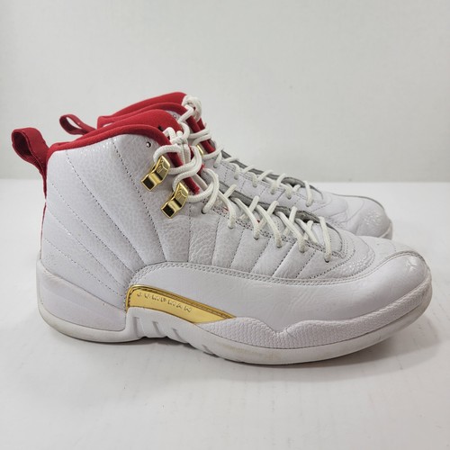 red and gold jordans