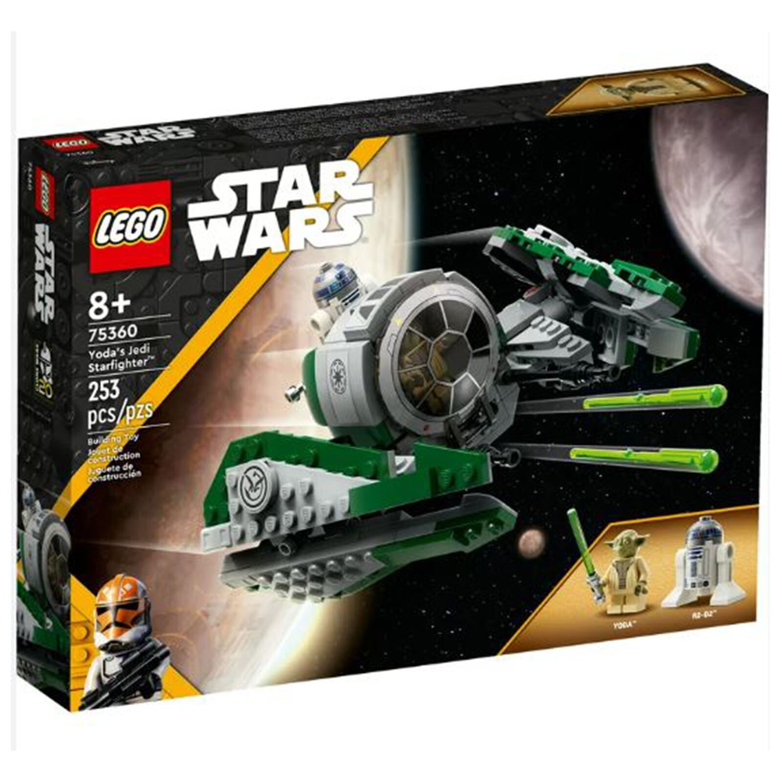Конструктор LEGO Star Wars Йода Джедай-истребитель 75360 НОВЫЙ