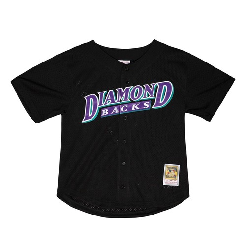 

MITCHELL - NESS MLB AUTHENTIC BP JERSEY - ARIZONA DIAMONDBACKS 1999 MATT WILLIAM, Черный